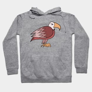 An angry eagle Hoodie